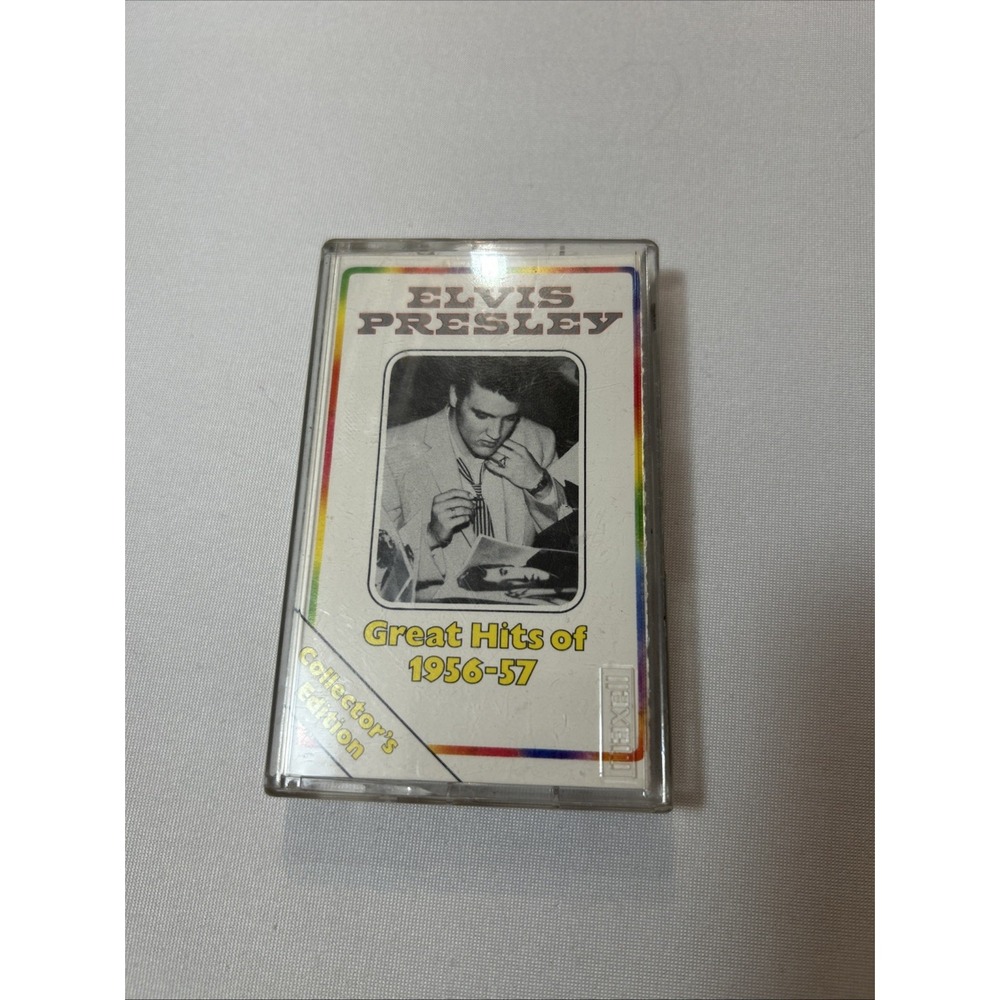 Elvis Presley Great Hits Of 1956-57 Collectors Edition Cassette 1987 Tape